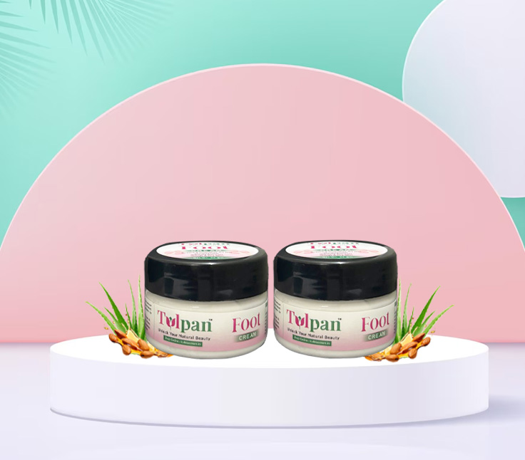 Combo Set Foot Cream with Almond Oil & Argon Oil