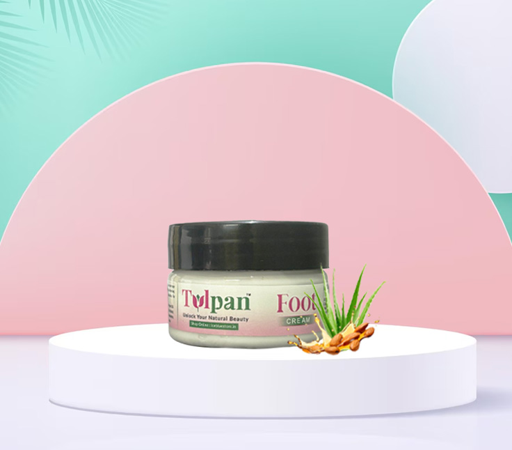 Foot Cream with Almond Oil & Argon Oil